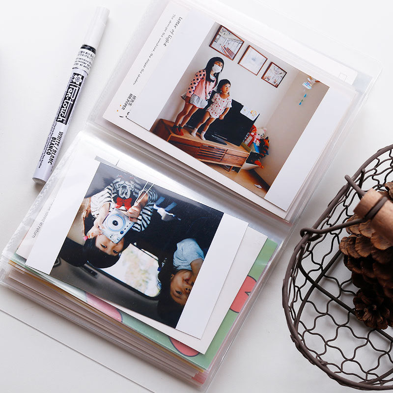 Transparent A6 Stickers Organiser / Photo Album