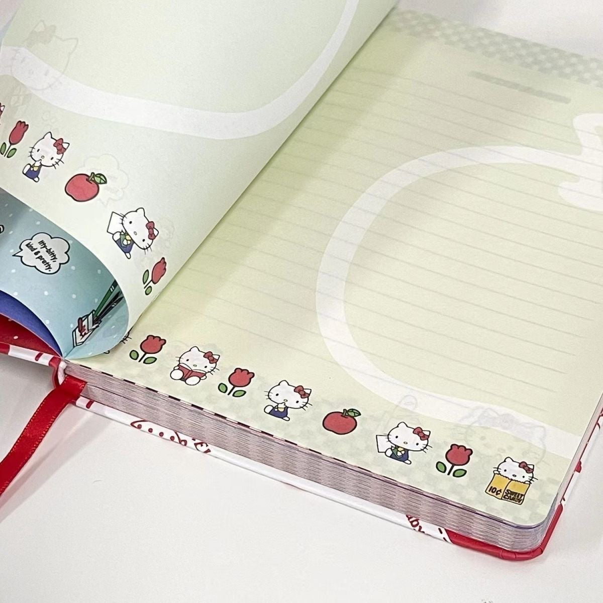 A5 Hello Kitty Quirky White Journal / Diary / Notebook