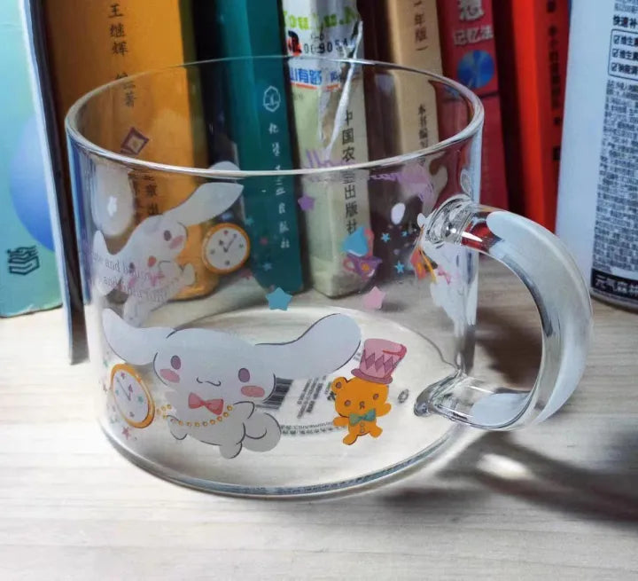 Sanrio Transparent Print Mugs / Cups