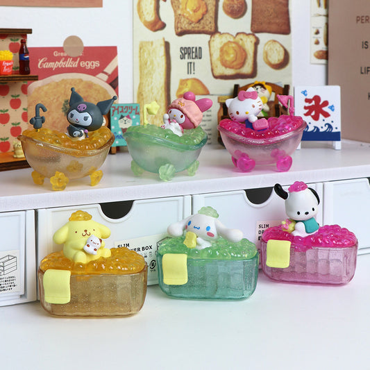 Sanrio Bubble Bath Series Figurines