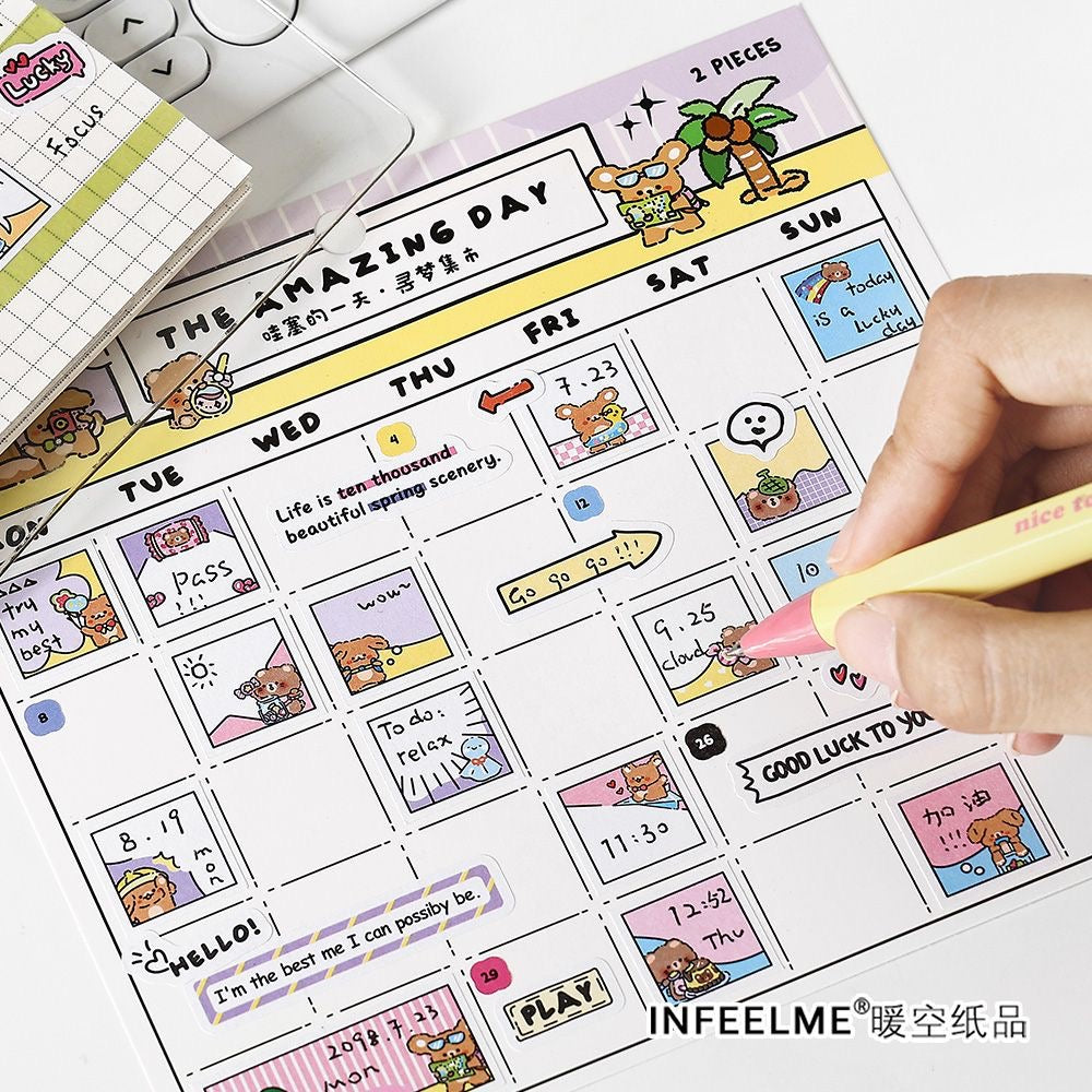 The Amazing Day Planner 2 Sticker Sheets