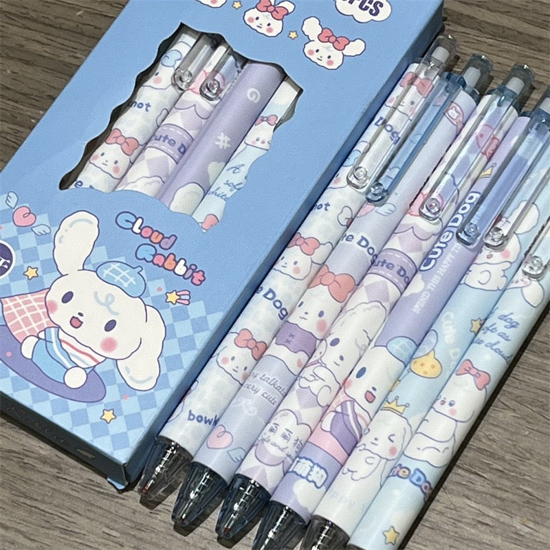 Cloudy Rabbit 6 Pens Set