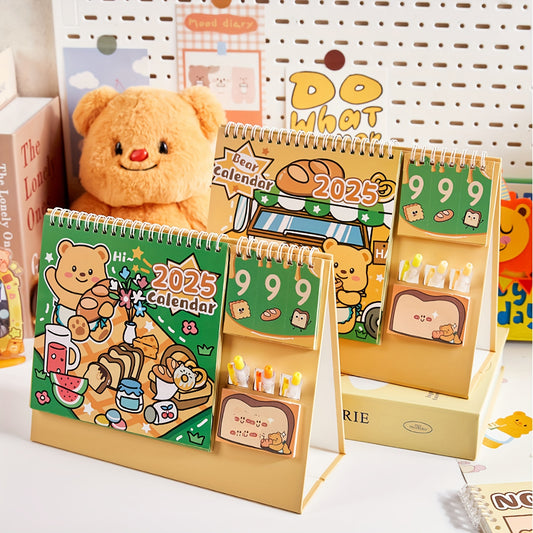 2025 Bear Desk Calendar