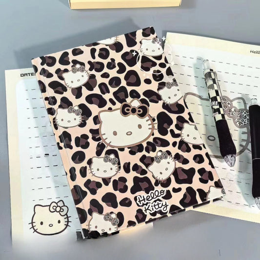 Hello Kitty Leopard Print A5 Notebook / Diary / Journal