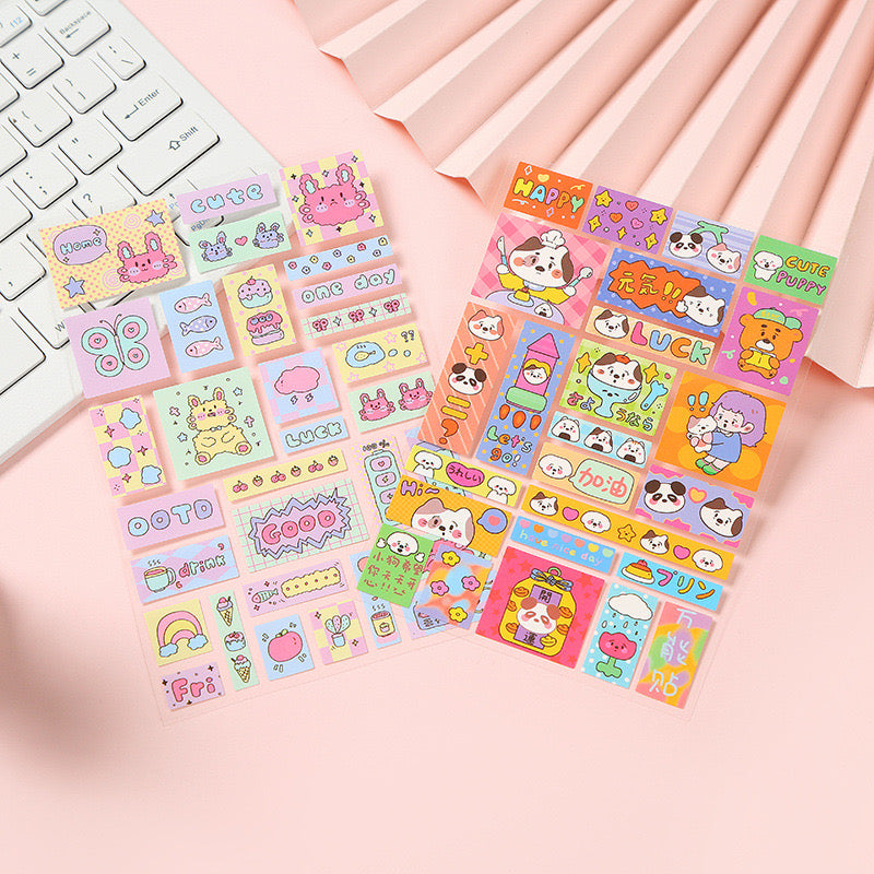 Quirky Sticker Sheet