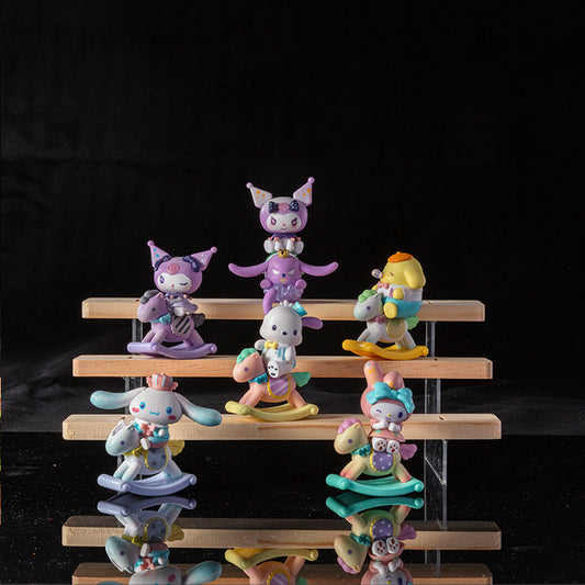 Sanrio On Ride Series Figurines