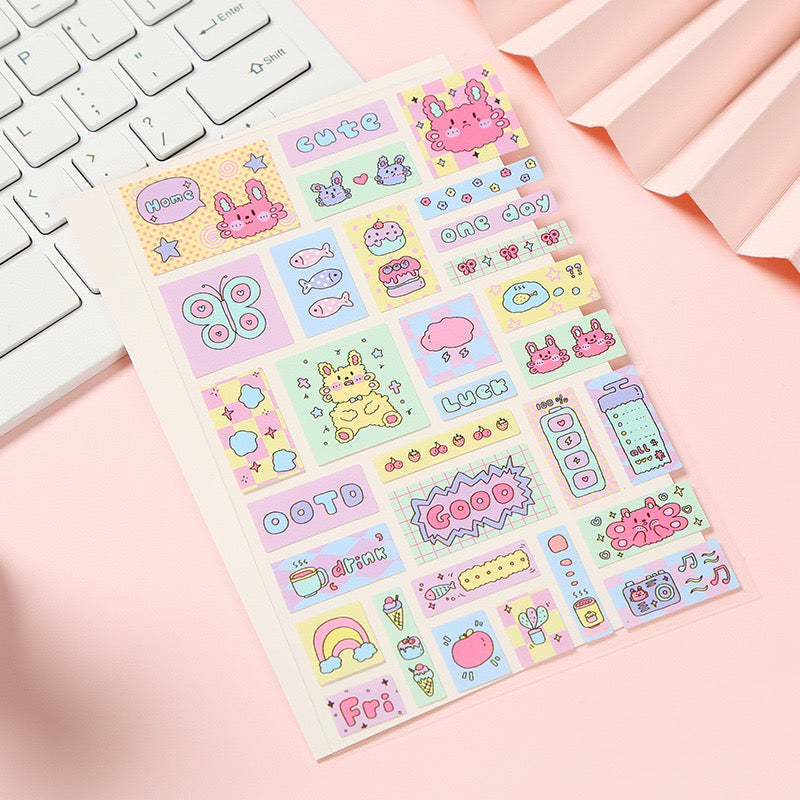 Quirky Sticker Sheet