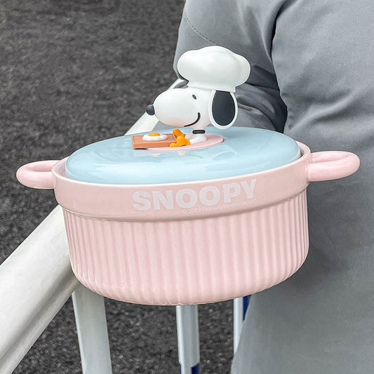 Pre - Order Snoopy Official Ramen Bowl