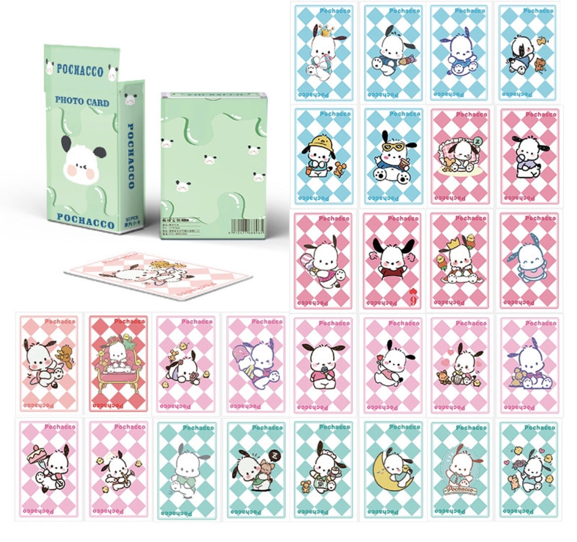 Sanrio Holographic 50 Lomo Cards / 50 Photo Cards