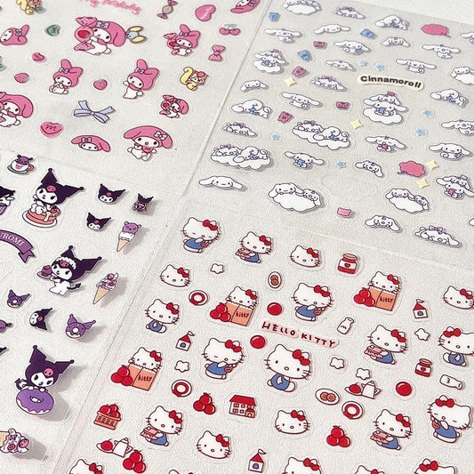 Sanrio Square Sticker Sheet