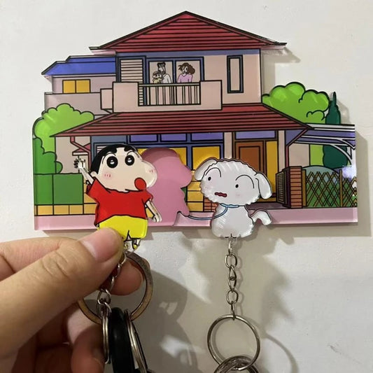 Shinchan Couple Keychain