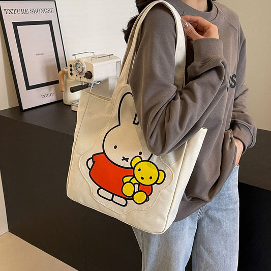 Miffy Canvas Maxi Jumbo Tote Bag