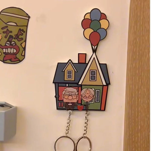 UP Carl Ellie Couple Keychain