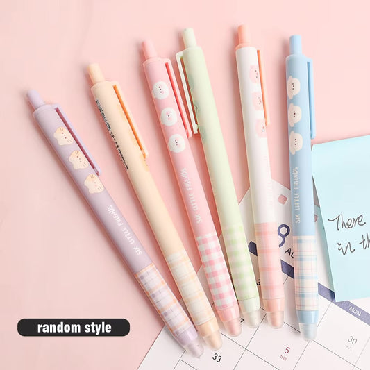 Cute Animal Kawaii Blue Ink Pens