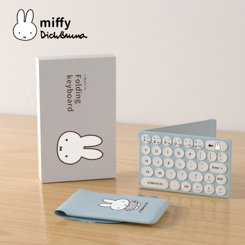 Official Miffy x Mipow Foldable Bluetooth Keyboard