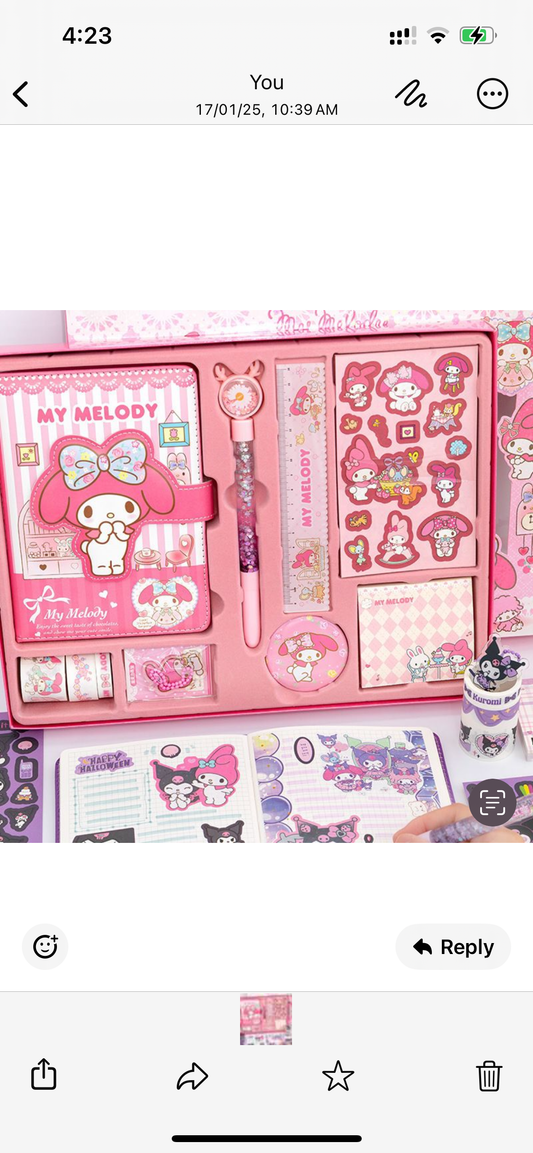 Sanrio Stationery Set
