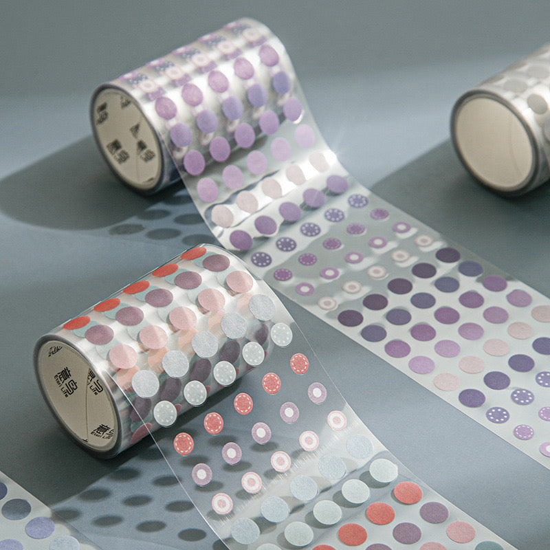 Journaling Dot Stickers Washi Tape Roll