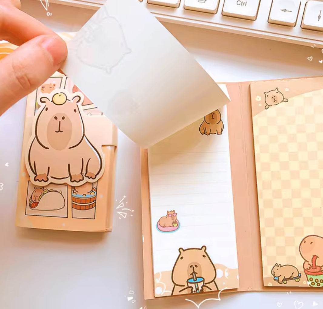 Capybara 3 Fold Notepad