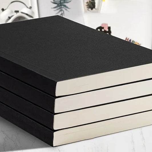 Minimal Black Cover Journal / Diary / Notebook