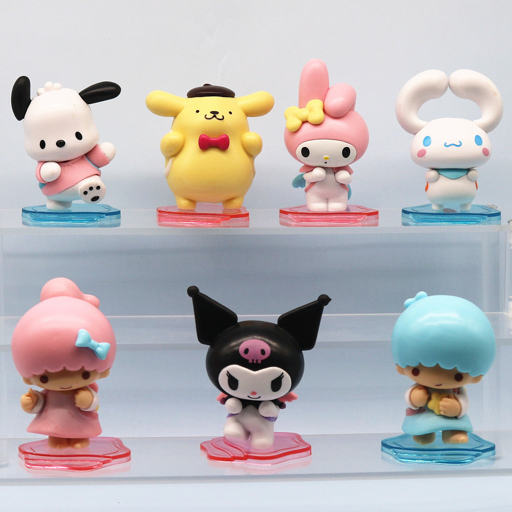 Sanrio on stand Mini Figurines