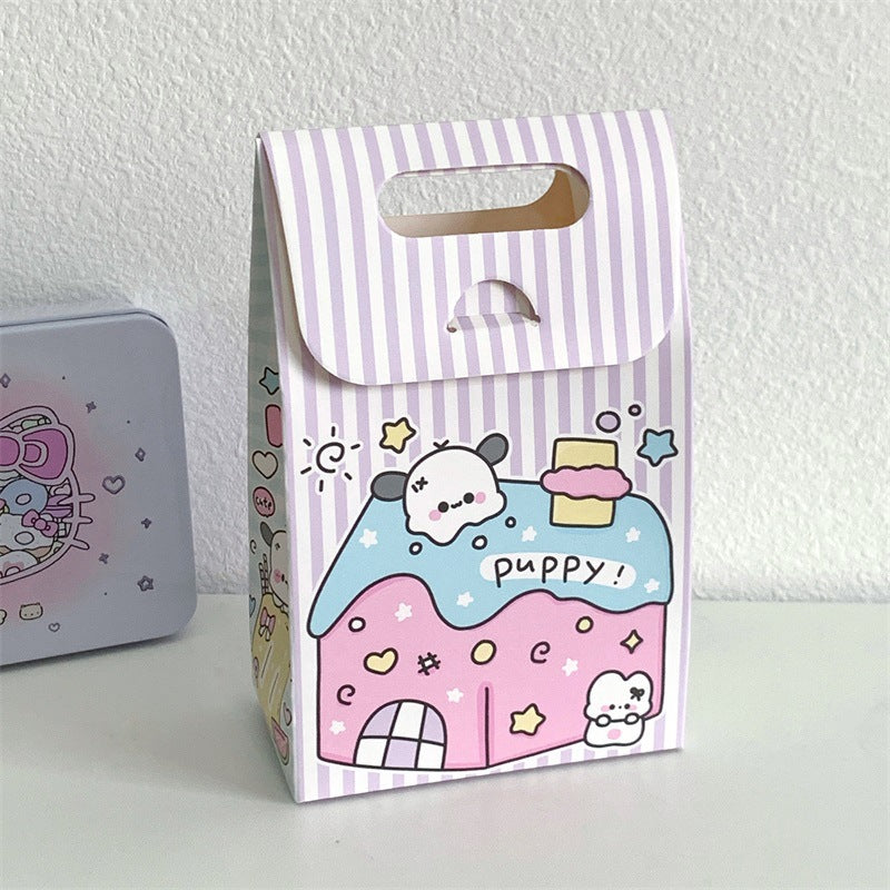 Kawaii Treat Gift Box Bag – Cute Paper Gift Packaging