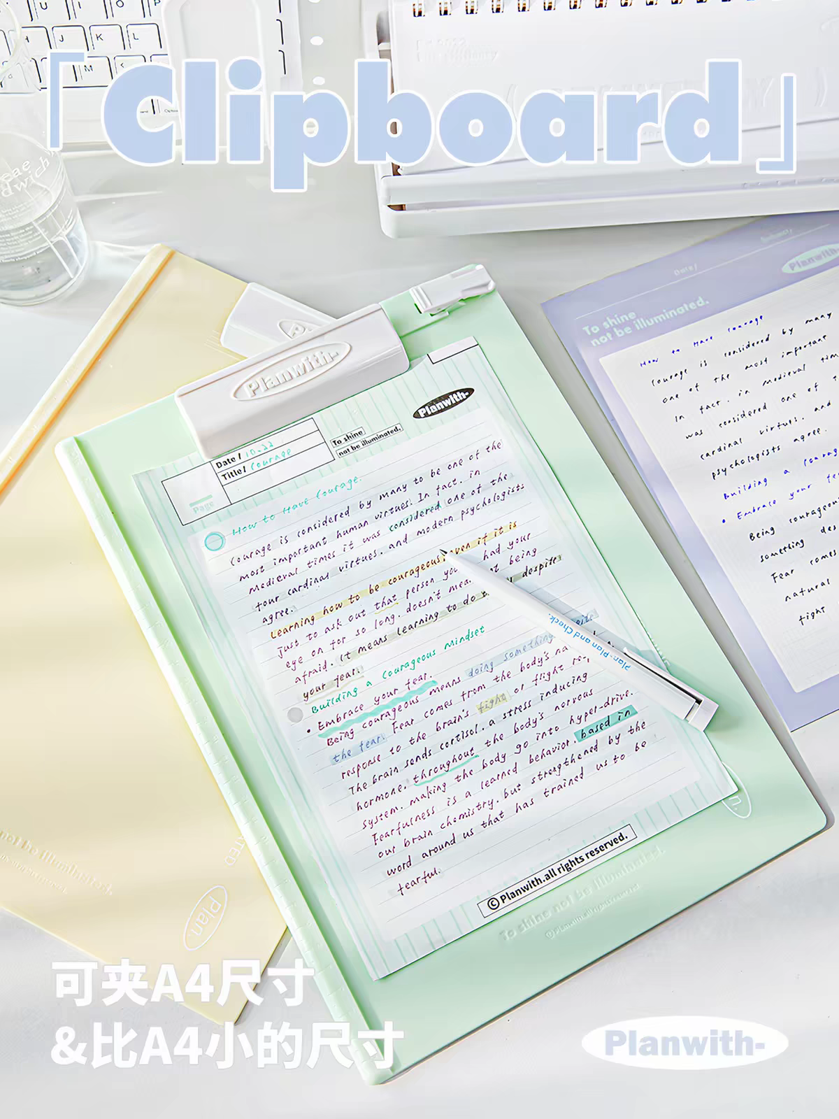 Pre - Order Planwith A4 Clipboard