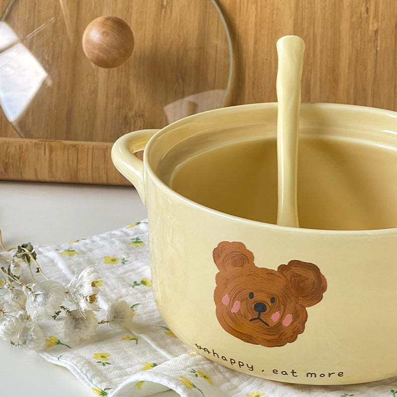 🍜 Happy Bear Ramen Pot Bowl