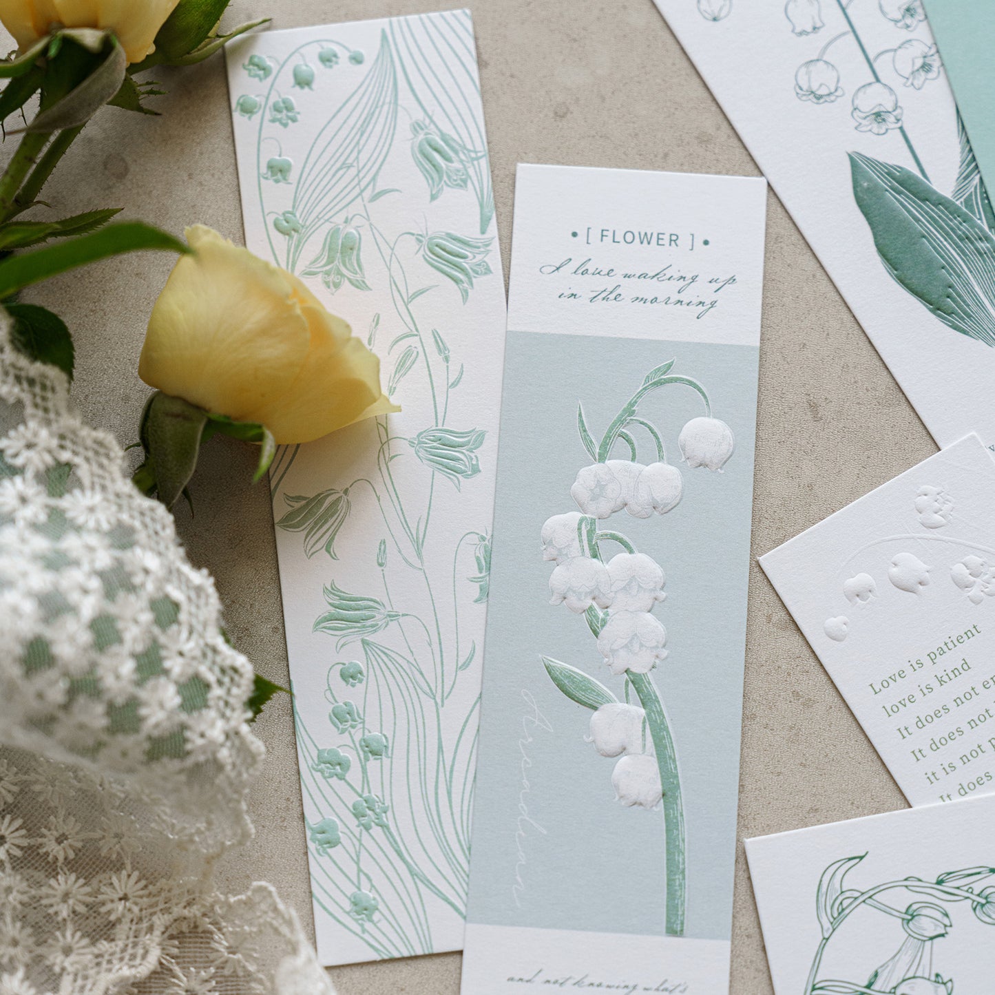 🌿 Lily of the Valley Bookmarks