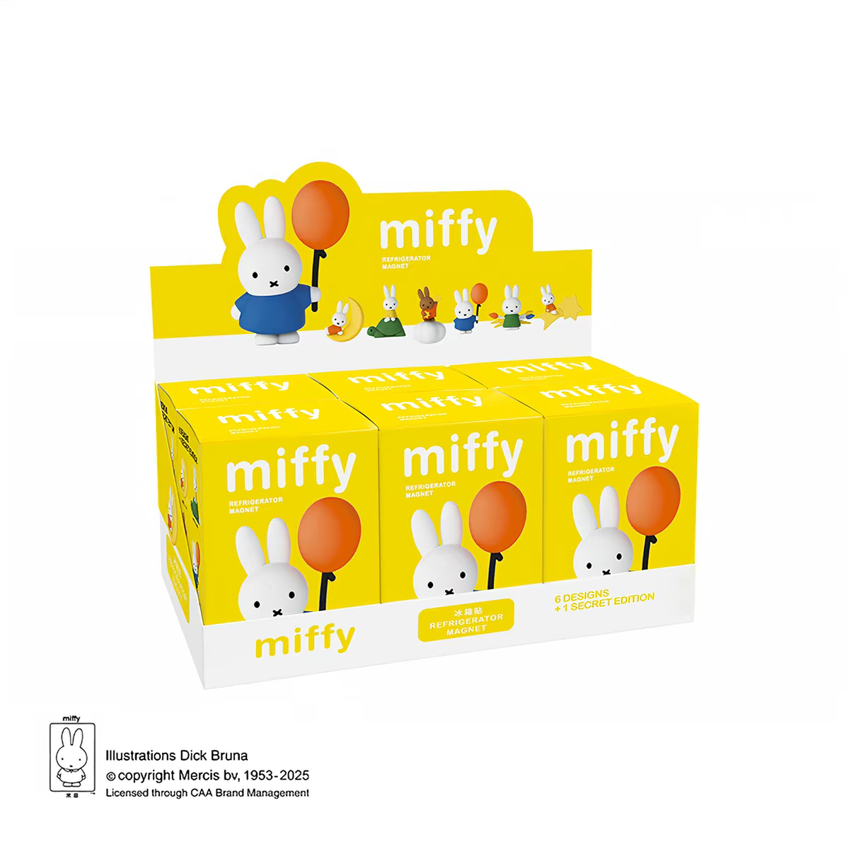 Pre - Order Miffy Official Merch Dreamscape Magnets Blindbox