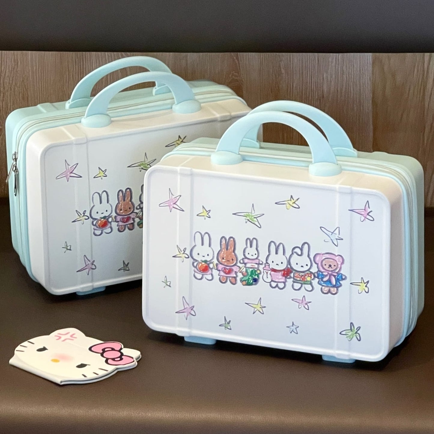 Miffy Starry Getaway Vanity Suitcase ✨🐰🩵