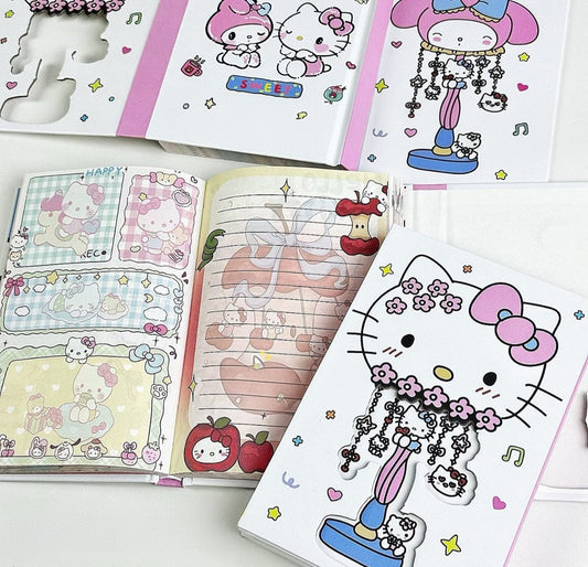 ✨ Hello Kitty Cutie Pop Notebook / Journal / Diary ✨