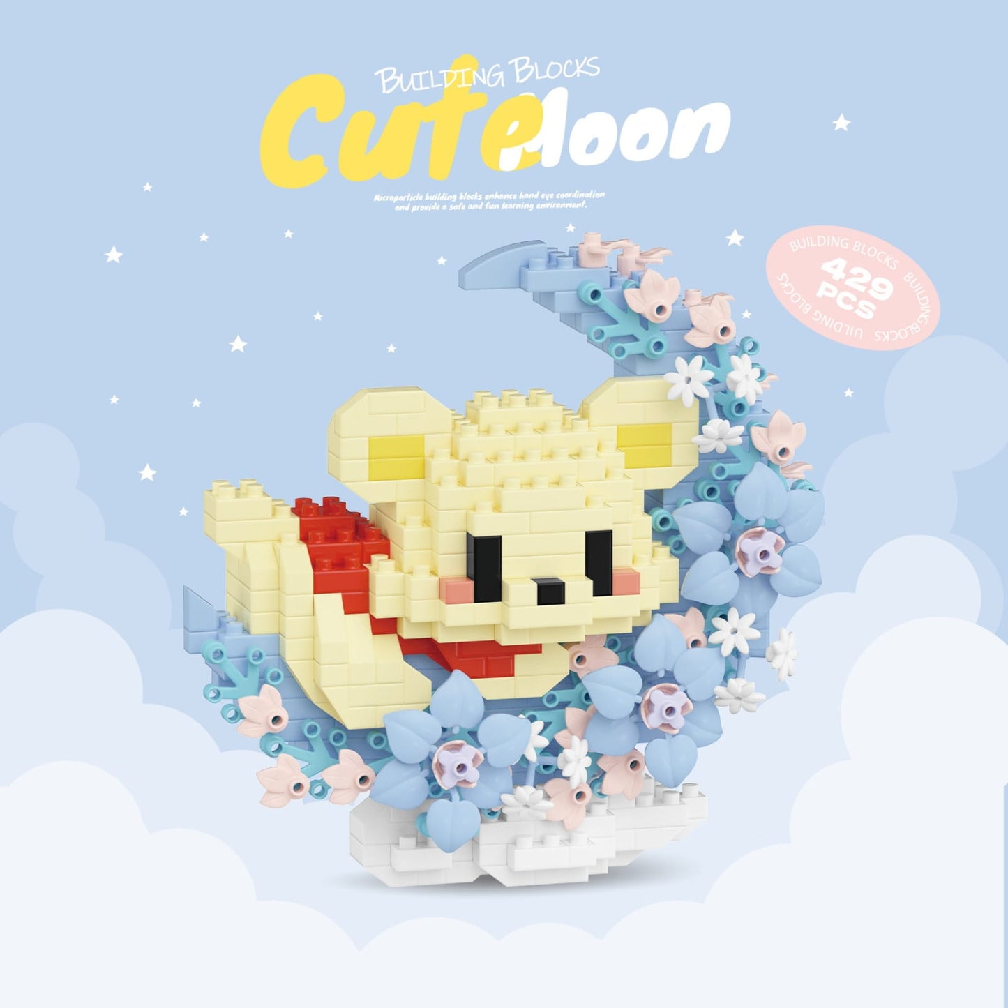 Blooming Animal Building Blocks 🐾✨