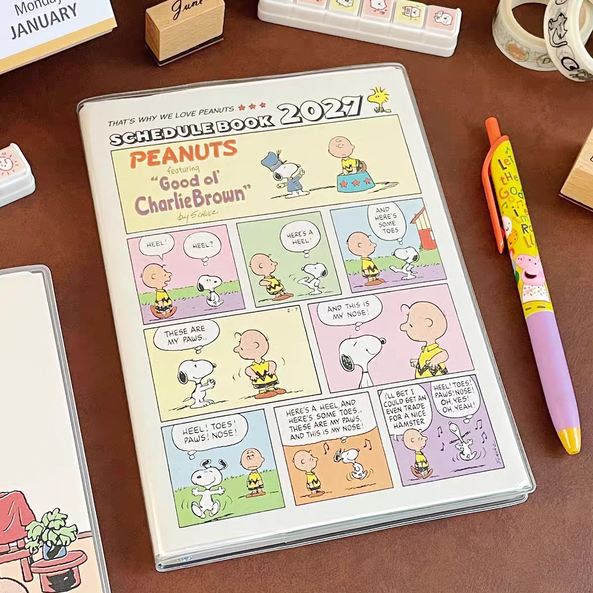 Pre - Order Peanuts Snoopy 2027 B6 Schedule Book – Daily Planner 📖✨