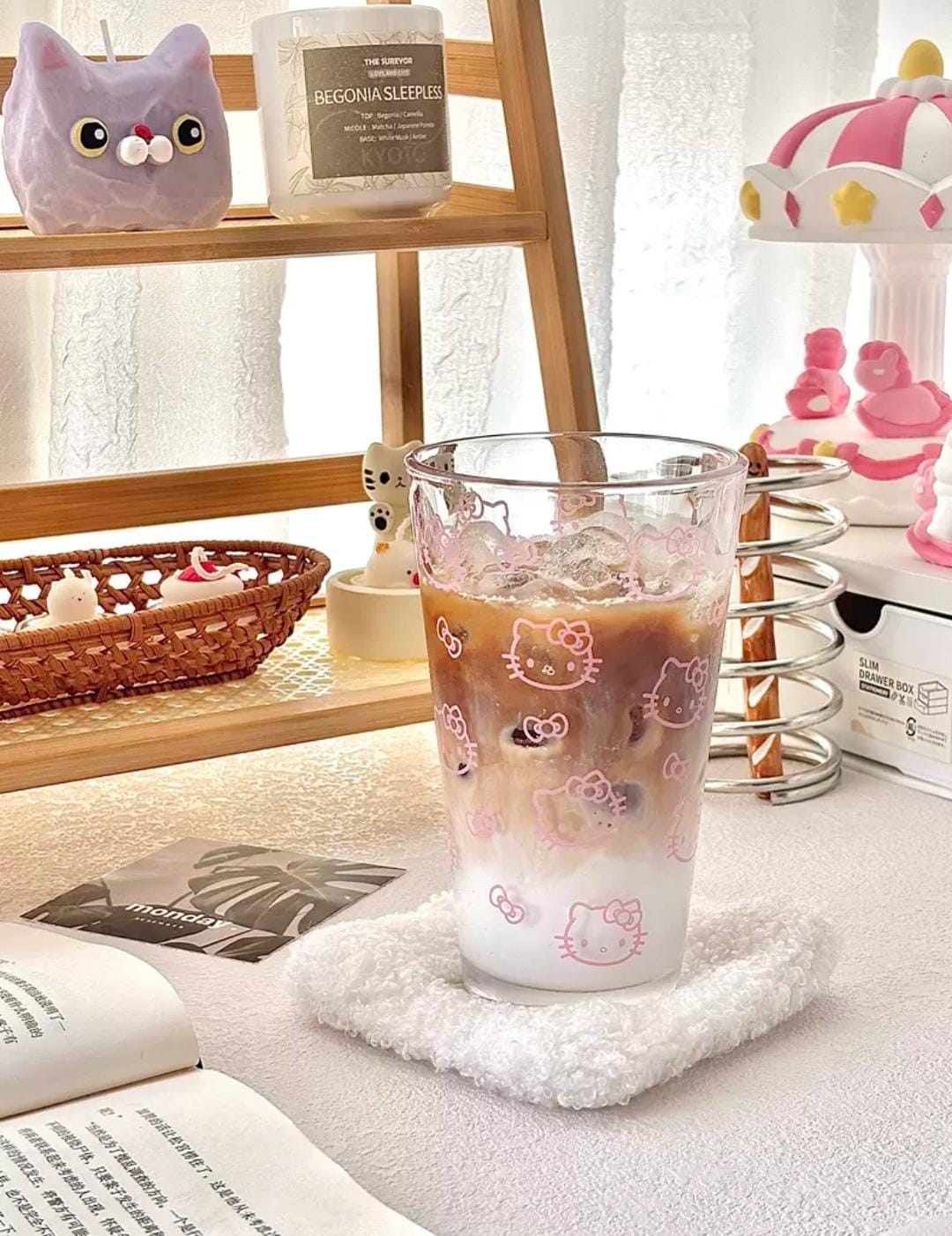 Hello Cutie Sipper Glass