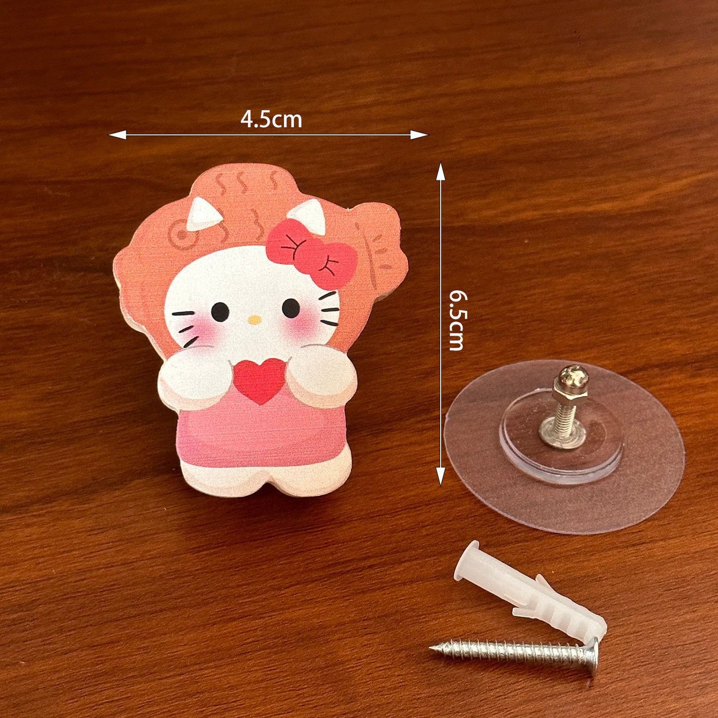 Sanrio Hello Kitty Premium Wooden Wall Hooks