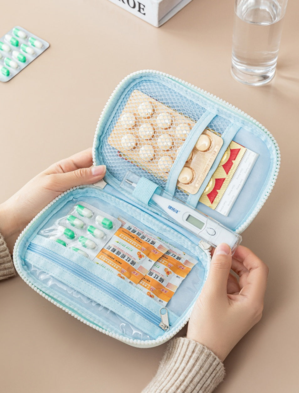 Cute Pouch Organiser for Medicines