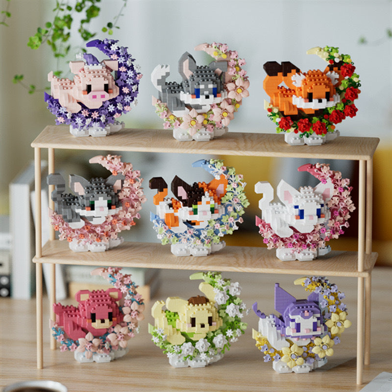 Blooming Animal Building Blocks 🐾✨