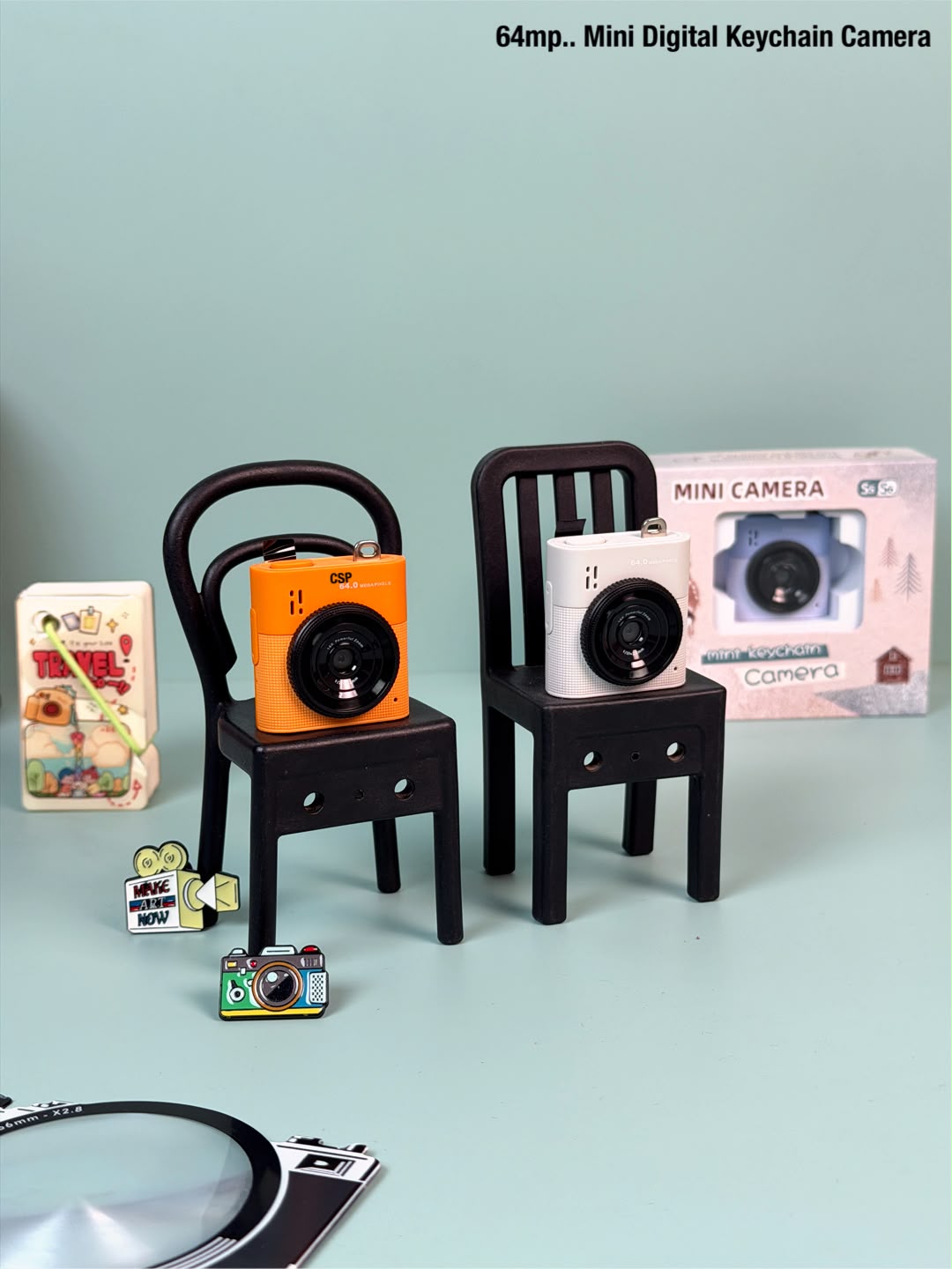 Mini Camera Keychain