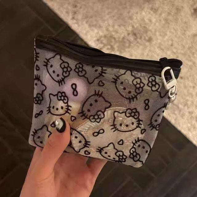 🖤 Hello Kitty Mesh Pouches