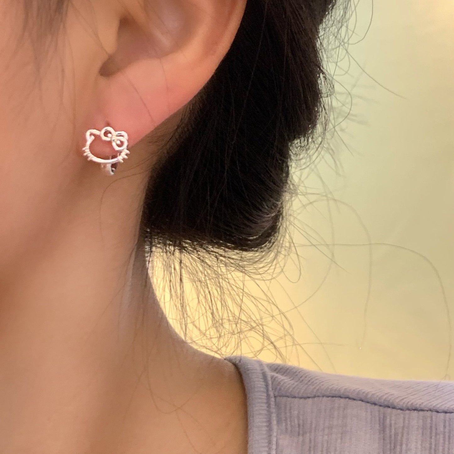 Hello Kitty Earrings Studs