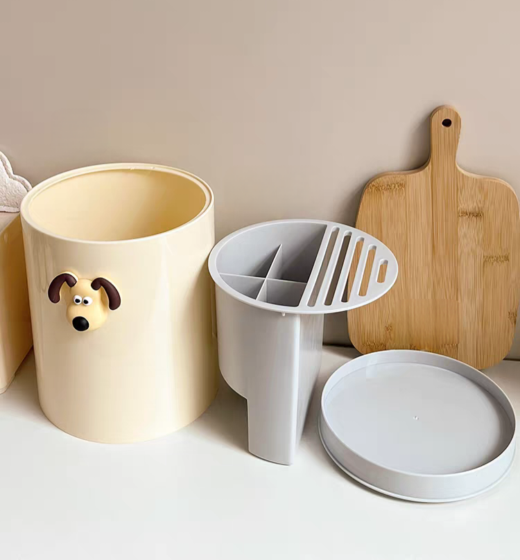 Pawfect Kitchen Utensil Cute Puppy Cutlery Holder