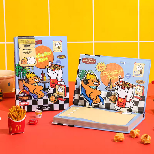 Snack Break A5 Planner Journal Diary  🍔📒