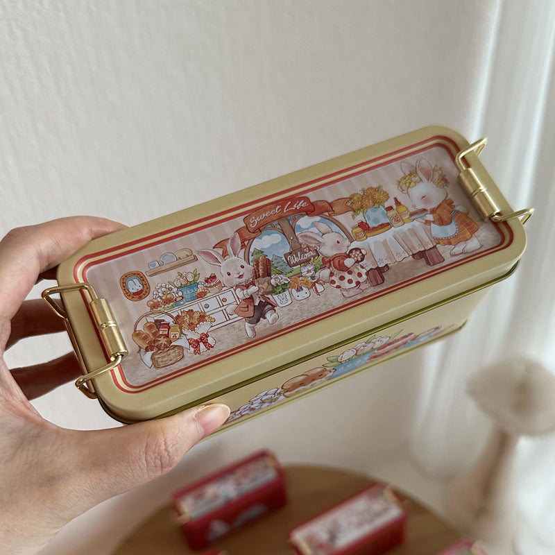 Bunny Tales Tin Storage Box 🐰🎀