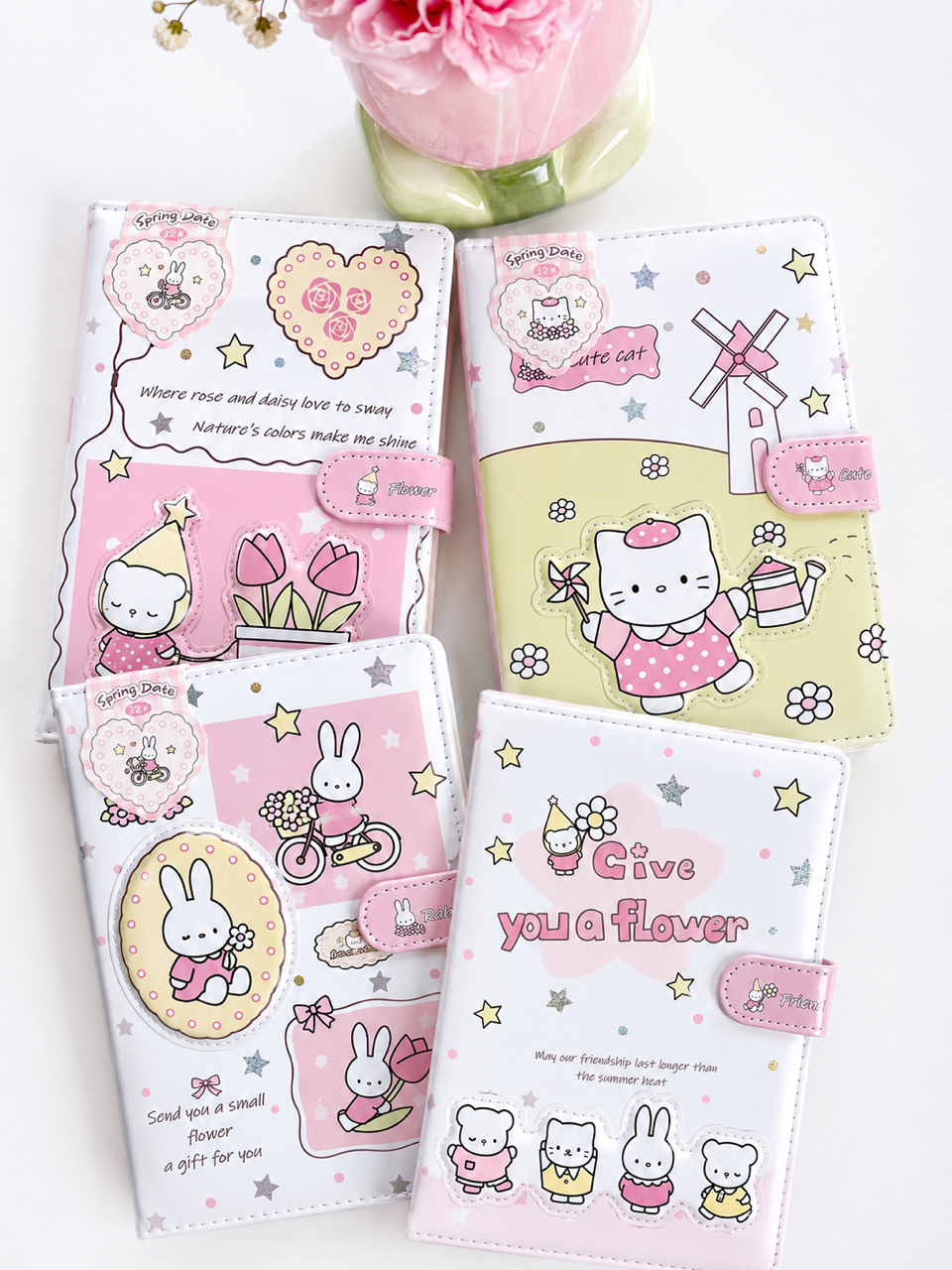 Blossom Bunny Spring Daily A5 Journal & Planner