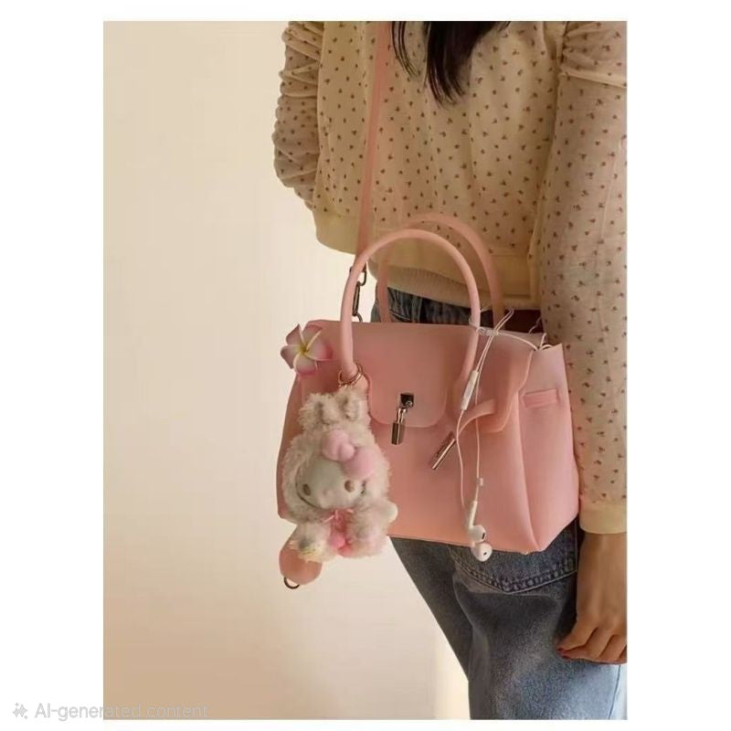 Pre - Order Transparent Jelly Firkin Shoulder Bag