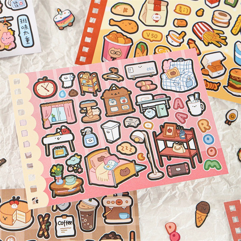 ☁️ Diary of Clouds Sticker Book