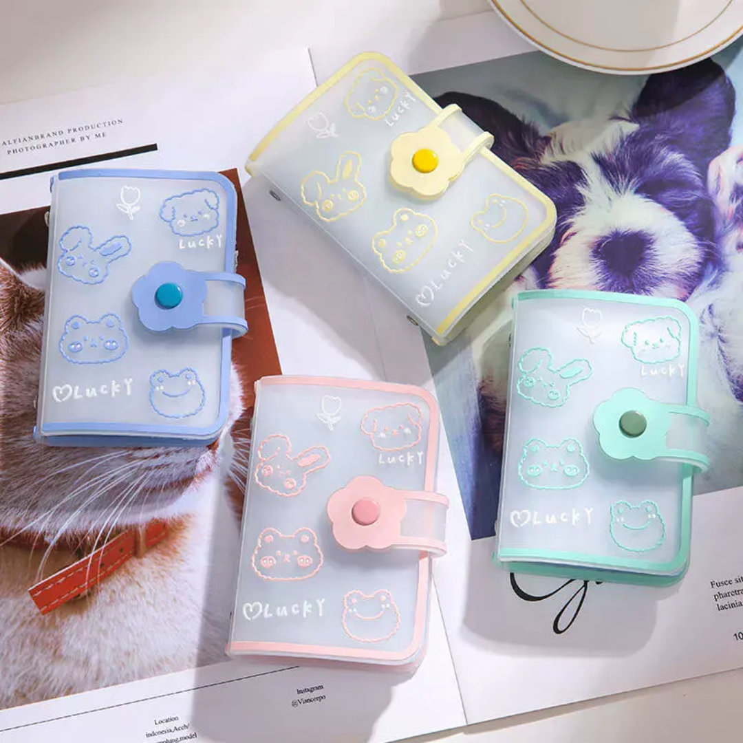Cutie Fruit & Lucky Animal Card and Photo Holder Wallet