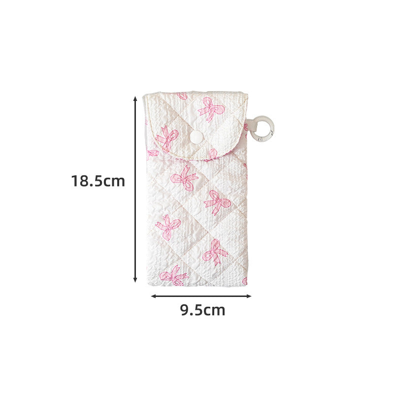 Quilted Floral Glasses Specs Shades Pouch 🌸