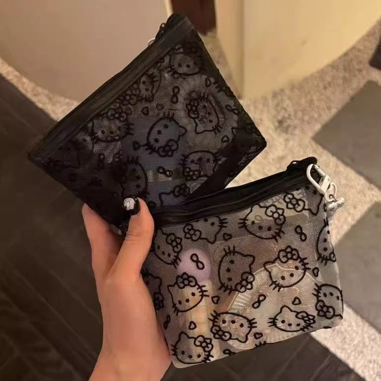 🖤 Hello Kitty Mesh Pouches