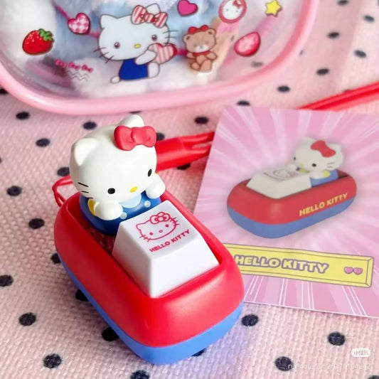Hello Kitty Boat Clicky Fidget Destressing Keychain ⛵🎀